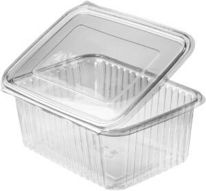 1000ML Hinged PET Box