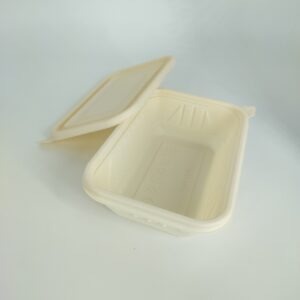 500ML Biodegradable Cornstarch Container