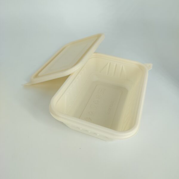 500ML Biodegradable Cornstarch Container