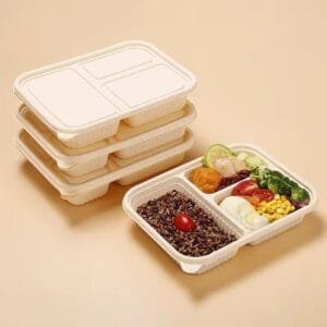 Cornstarch lunch tray