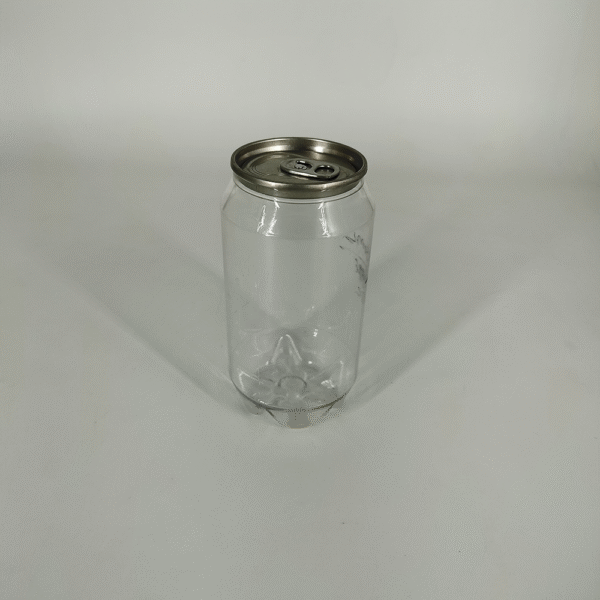 350ML PET Soda Can with Aluminium Lid