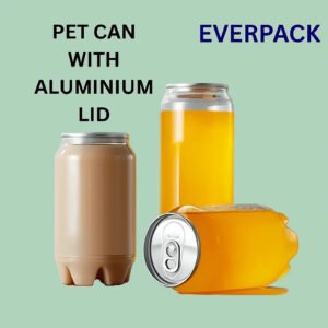 350ML PET Juice Can with Aluminium Lid