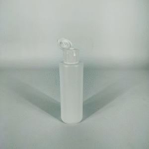 100ML HDPE ROUND BOTTLE WITH FTP CAP
