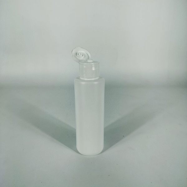 100ML HDPE ROUND BOTTLE WITH FTP CAP