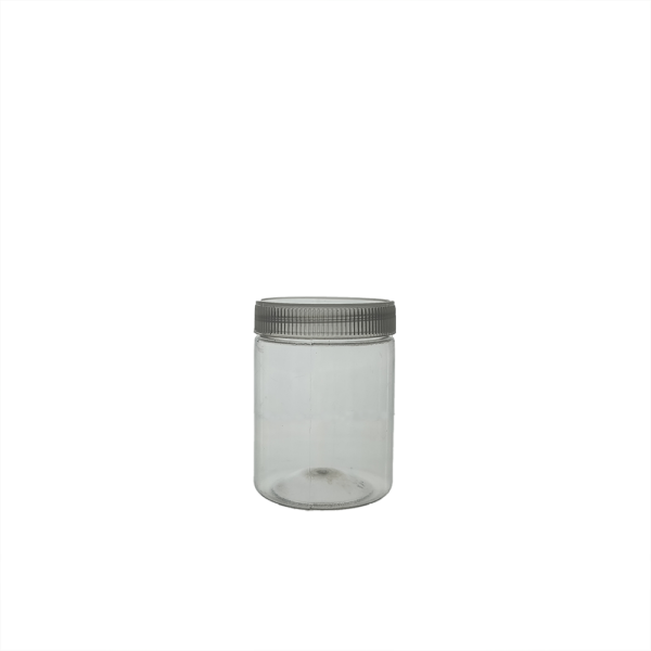 200ML PET JAR WITH TRANSPARENT CAP