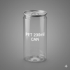 200ML PET Juice Can with Aluminium Lid