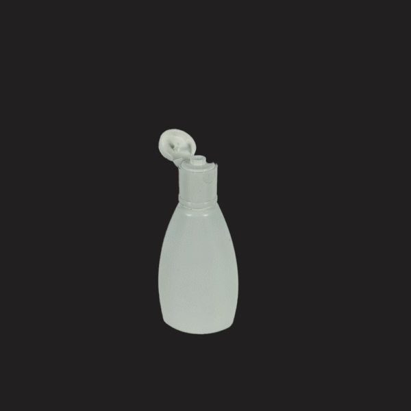 30ML HDPE FLAT BOTTLE WITH FTP CAP
