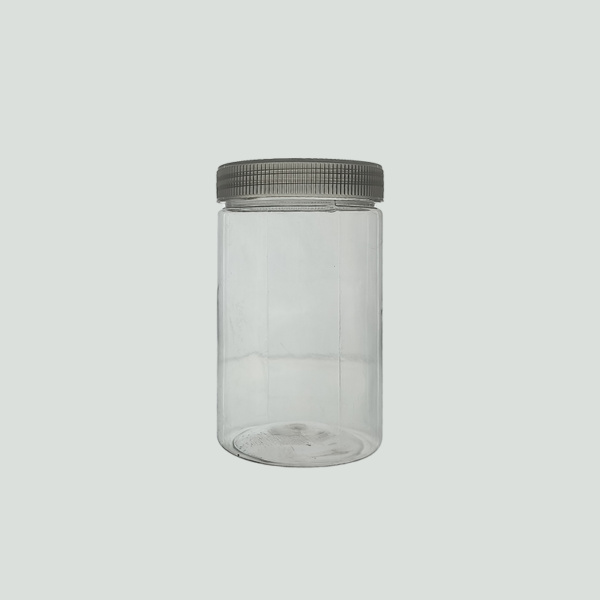 500ML-PET-JAR-0003 500ML PET JAR WITH TRANSPARENT CAP