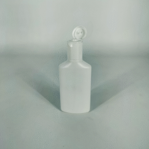 60ML HDPE FLAT BOTTLE WITH FTP CAP