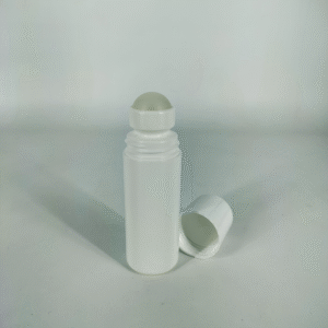 75ML HDPE ROLL ON BOTTLE WITH CAP