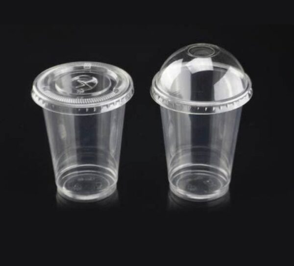 350ML PET CUP WITH LID