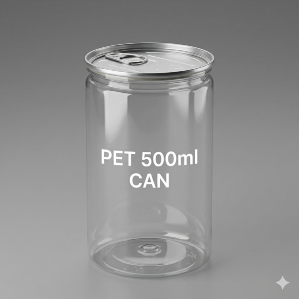 500ml pet rtc can 010 500ML PET RTC Can with Aluminium Lid
